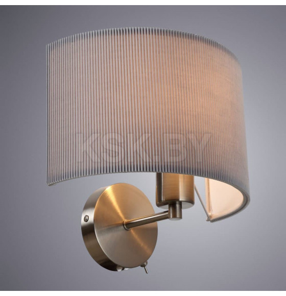 Светильник настенный Arte Lamp MALLORCA A1021AP-1SS (A1021AP-1SS) 