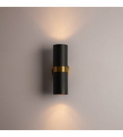 Светильник настенный Arte Lamp RAN A3143AP-2BK 2*GU10