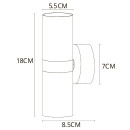 Светильник настенный Arte Lamp RAN A3143AP-2PB (A3143AP-2PB) 