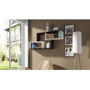 Полка настенная тип 4 (Венге цава/дуб молочный) ТриЯ (28392) 