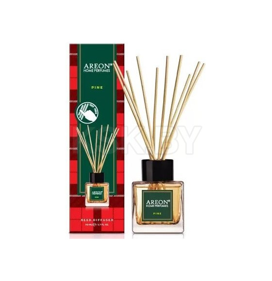 Ароматизатор воздуха Areon Home Perfume STICKS Reed Diffusers Pine 50 мл (RHP03) 