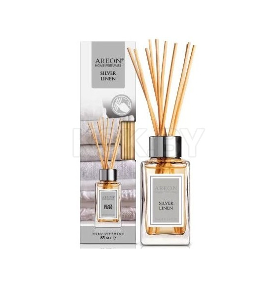 Ароматизатор воздуха AREON HOME PERFUME STICKS 85 мл NEW New Silver linen Home (RS12) 