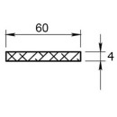 Полоса стальная горячекатаная (шинка) 60х4мм