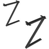 Подстолье Z-ОБРАЗНАЯ (Черный) 714х550мм