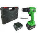 Дрель-шуруповерт аккумуляторная Zitrek Greenpower 20 Pro SET 1 (063-4061) 