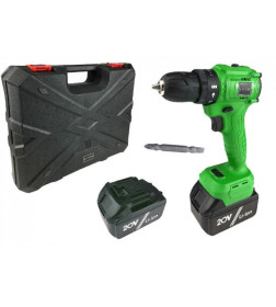 Дрель-шуруповерт аккумуляторная Zitrek Greenpower 20 Pro SET 1