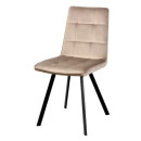 Стул "Стич" каркас Муар черный, лофт (бежевый), СРП-172 СоюзРегионПоставка