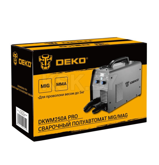 Полуавтомат сварочный DEKO DKWM250A PRO (051-4687) 