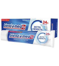 Зубная паста Blend-a-med 100мл  Свежесть и очищение Экстрасвежесть                  