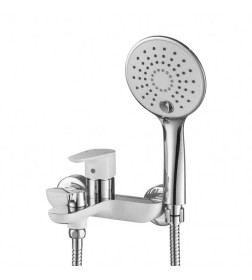 Смеситель для ванны Gross Aqua Space White Chrome , 2515288СW