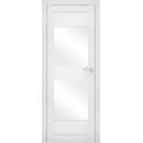 Дверное полотно Flash 15,2000х900х38мм,Белый,стекло матовое