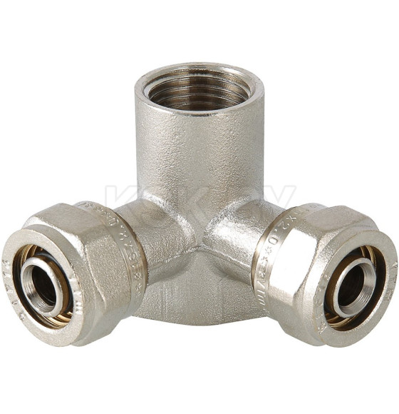 Водорозетка обжимная проходная 20х1/2" VALTEC (VTm.334.N.200420) 