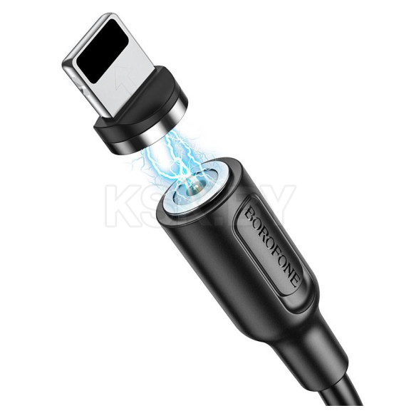 Кабель USB hoco Кабель BX41 для Lightning черный 1м.