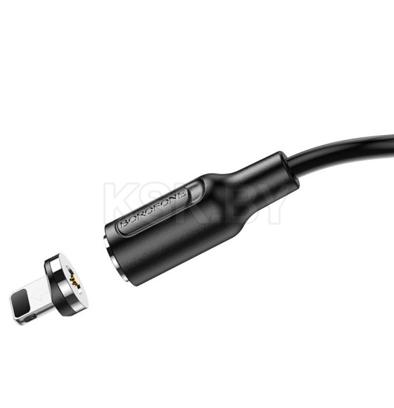 Кабель USB hoco Кабель BX41 для Lightning черный 1м.