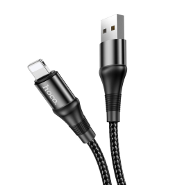 Кабель USB hoco Кабель X50 для Lightning черный 1м.