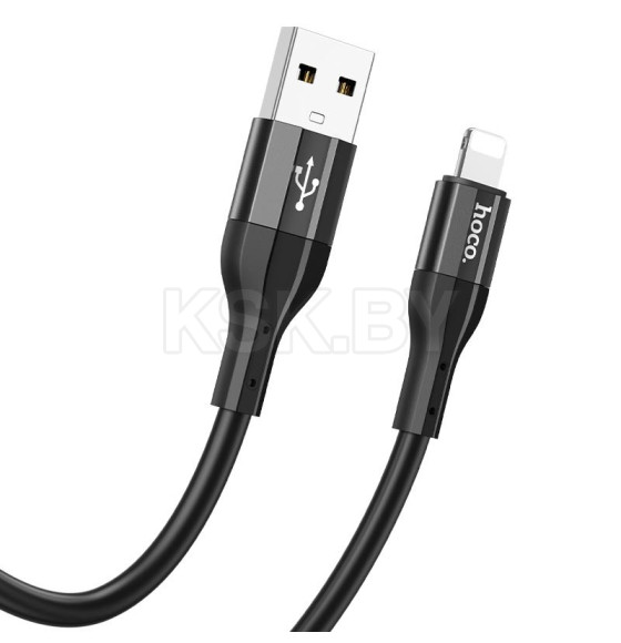 Кабель USB hoco Кабель X70 для Lightning красный 1м.