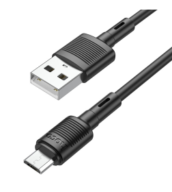 Кабель USB hoco Кабель X83 для Micro черный 1м.