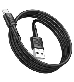Кабель USB hoco Кабель X83 для Micro черный 1м.