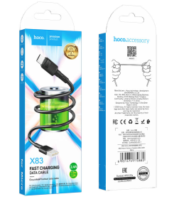Кабель USB hoco Кабель X83 для Micro черный 1м.