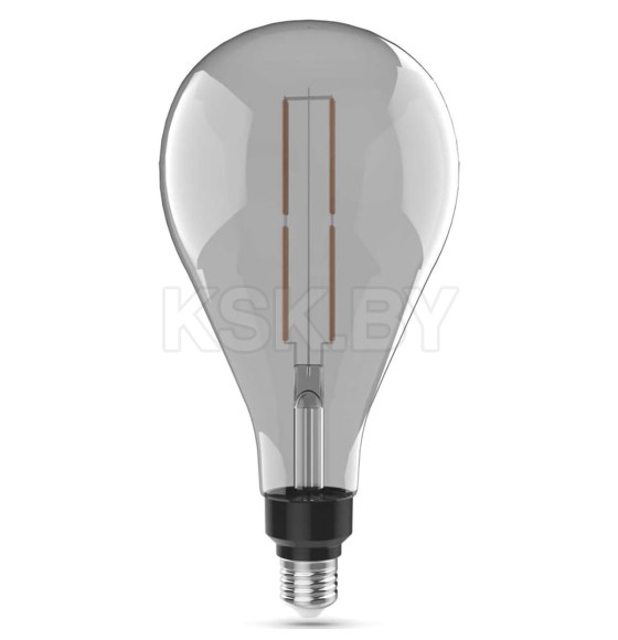 Лампа светодиодная Filament PS160 E27 6W 330lm 230в. 4000K gray straight Gauss (179802205) 