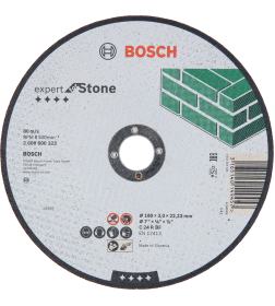 Круг отрезной 180х3.0x22.2 мм для камня Expert BOSCH 2608600323