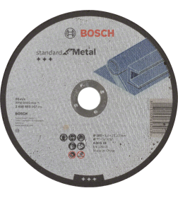 Диск отрезной по металлу 190х3.0x22.23 мм Standard BOSCH 2608603167