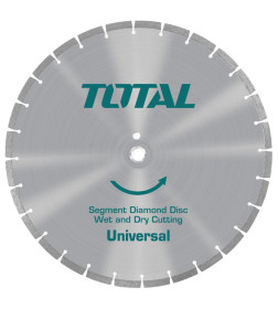 Диск алмазный 405x10x25.4 мм по асфальту TOTAL TAC2164051
