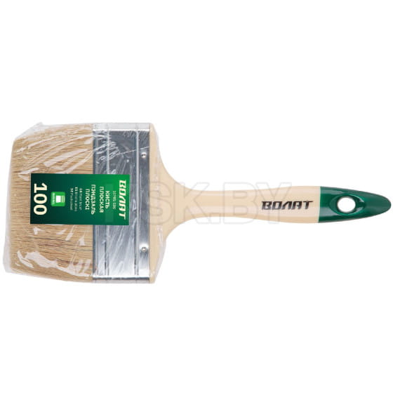 Кисть плоская 100 мм ВОЛАТ 10701-100 (10701-100) 