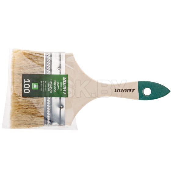 Кисть плоская 100 мм ВОЛАТ 10700-100 (10700-100) 