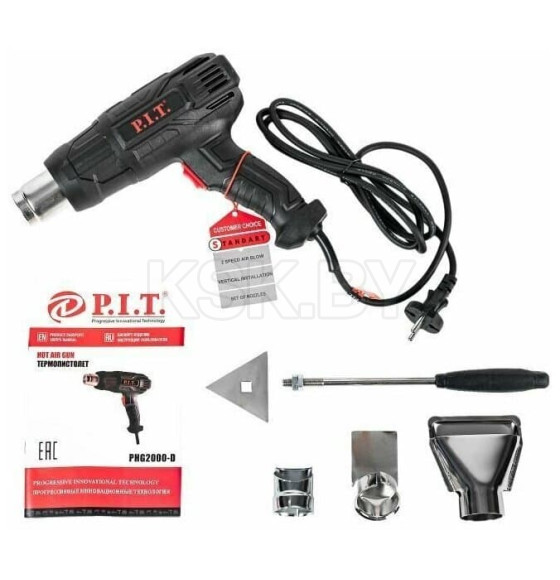 Фен строительный P.I.T. PHG 2000-D (PHG 2000-D) 