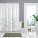Штора для ванной без колец Tropik 180х200 8441 DAISY (8441 DAISY) 