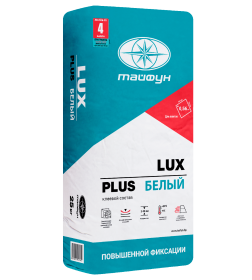 Клей для плитки БЕЛЫЙ "LUX - PLUS" 25 кг, 25 кг