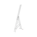 Лестница алюминиевая трехсекционная 356-949 см (3х14 ступеней) PRO STARTUL ST9942-14 (ST9942-14) 
