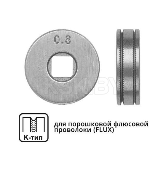 Ролик подающий для проволоки 0.8-1.0 мм (K-тип) SOLARIS WA-2432 (WA-2432) 