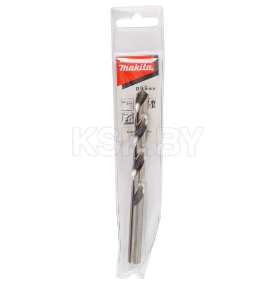 Сверло по металлу  9.5x81х125 мм HSS-G MAKITA D-09818 (D-09818) 