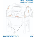 Камера пескоструйная NORDBERG боковая загрузка 420 л NS4 (NS4) 