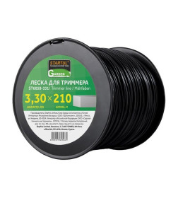 Леска для триммера 3.3 мм х 210 м сечение квадрат STARTUL GARDEN ST6058-331
