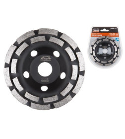 Чашка алмазная 125 мм двурядная GEPARD GP0808-125