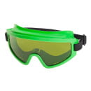 Очки защитные закрытые панорамные зеленые (светофильтр 3) СОМЗ ЗН11 PANORAMA PC StrongGlass (3 РС) 21127 (21127) 