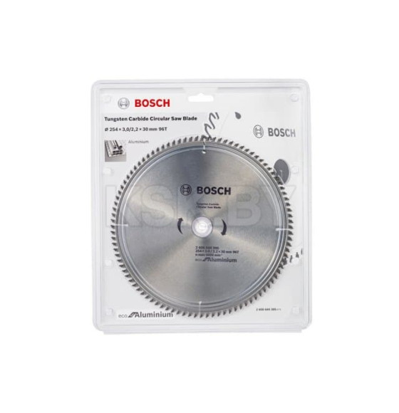 Диск пильный универсальный 254х96Tх30 мм ECO ALUMINIUM BOSCH 2608644395 (2608644395) 