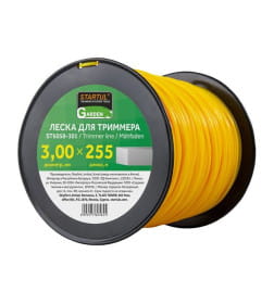 Леска для триммера 3.0 мм х 255 м сечение квадрат STARTUL GARDEN ST6058-301