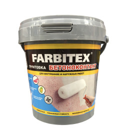 Грунт акриловый бетоноконтакт Farbitex, 1,1  кг