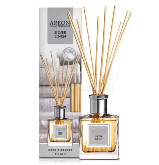 Ароматизатор воздуха AREON HOME PERFUME STICKS 150 мл New Silver linen (HRS12) 