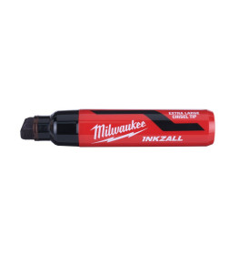 Маркер Milwaukee INKZALL для стройплощадки супер-большой XL черный (1шт, в блистере) 4932471558