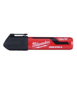 Маркер Milwaukee INKZALL для стройплощадки супер-большой XL черный (1шт) 4932471559