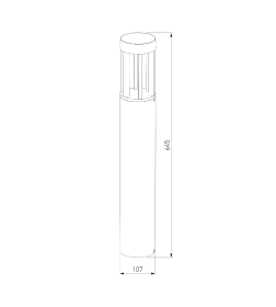 Ландшафтный светильник 12Вт APART 1622 TECHNO LED IP54 ES