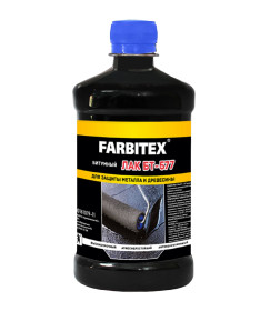 Лак битумный БТ-577, 0,5 л Farbitex 