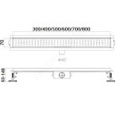 Трап для душа Haiba 400х70мм HB93400 (HB93400) 