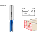 Фреза пазовая прямая ЗУБР 8x19мм. хвостовик 8мм. (28753-8-19) 