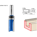 Фреза пазовая прямая с верхним подшипником 38/12/19мм. ЗУБР Профессионал (28756-19-38-12) 